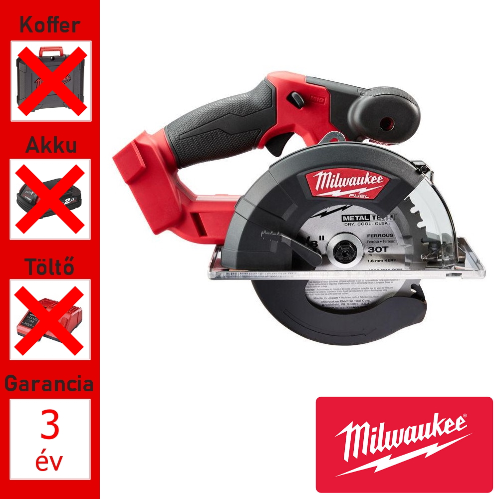 Milwaukee 18V fémvágó körfűrész géptest 150mm